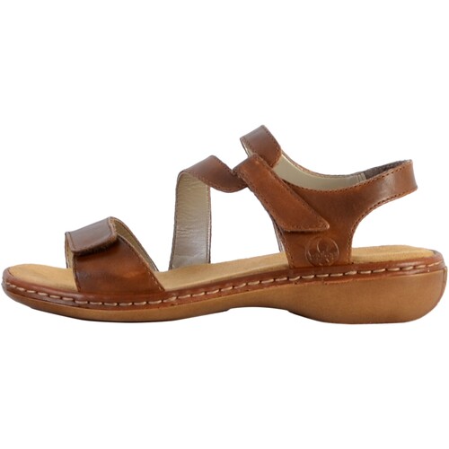 Sapatos Mulher Sapatilhas Rieker 206606 Castanho