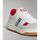 Sapatos Homem Sapatilhas Napapijri Footwear NP0A4HL3 COURTIS01-NM03 WHITE/RED Branco