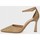 Sapatos Mulher Escarpim Colette 2296 Prata