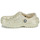 Sapatos Rapariga Tamancos Crocs Classic Lined Glitter Clog K Bege / Ouro