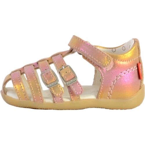 Sapatos Rapariga Sandálias Kickers 206221 Rosa