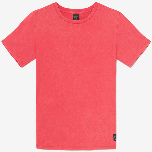 Textil Homem Roupas de noite Le Temps des Cerises T-shirt BROWN Vermelho