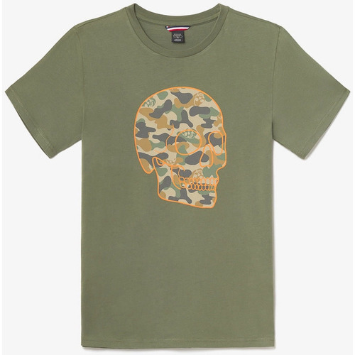 Textil Homem por correio eletrónico : at Le Temps des Cerises T-shirt MACHIDA Verde