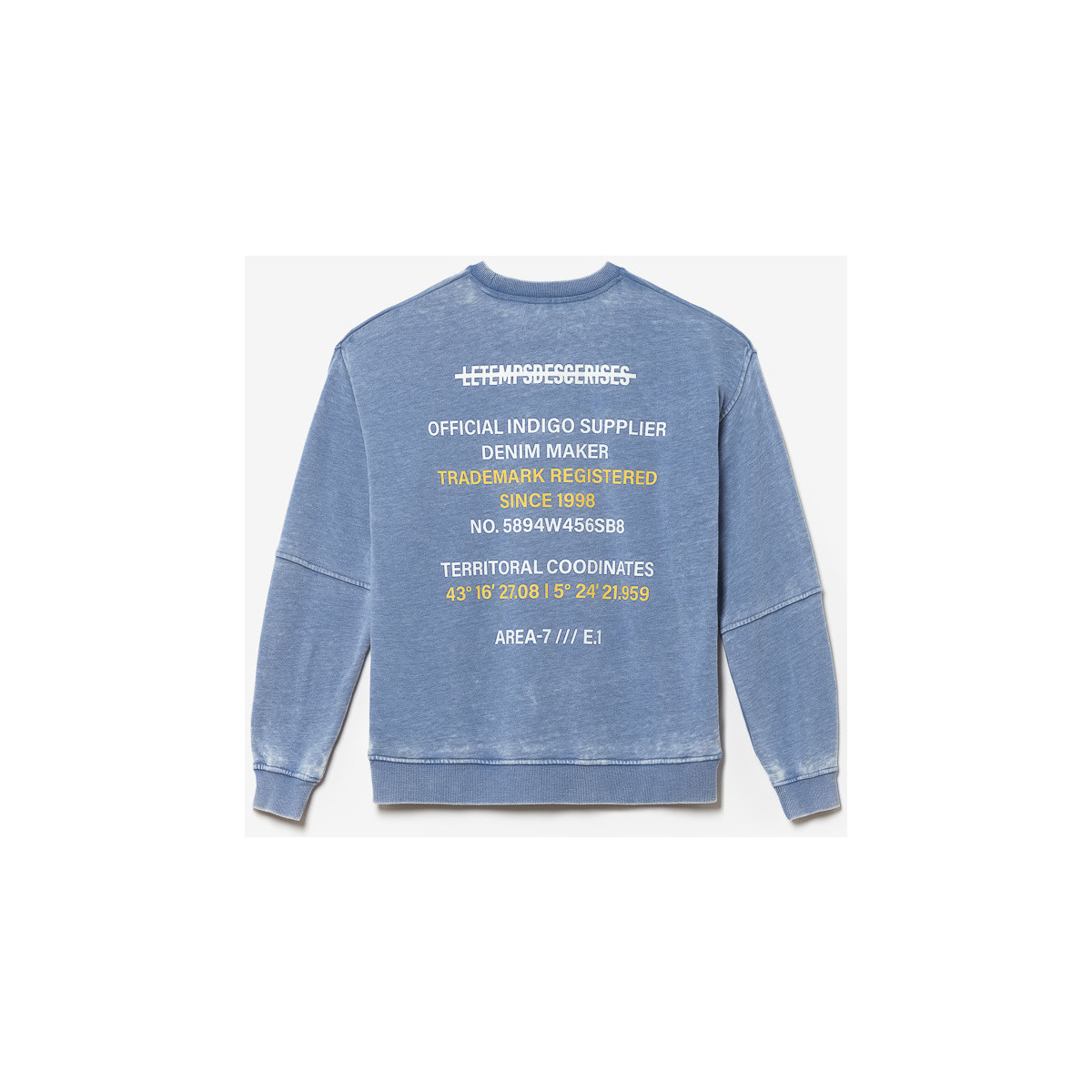 Textil Rapaz Sweats Le Temps des Cerises Sweatshirt NAYBO Azul