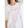 Textil Mulher T-shirts e Pólos Le Temps des Cerises T-shirt MOONA Branco
