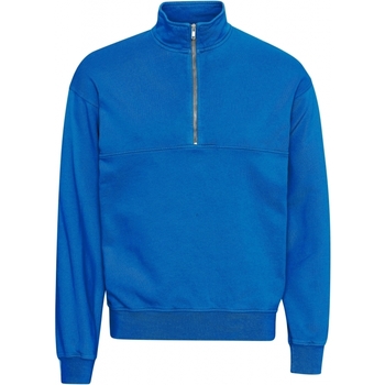 Textil Sweats Colorful Standard Sweatshirt 1/4 zip  Organic pacific blue Azul