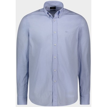 Textil Homem Camisas mangas comprida Paul & Shark 38813-26212 Azul