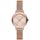 Relógios & jóias Mulher slides emporio Armani Sea x4ps06 xm760 l007 white black white AR11512-PAOLO Rosa