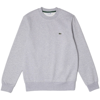 Textil Homem Sweats Lacoste t-shirt Sweatshirt Organic Brushed Cotton - Gris Cinza