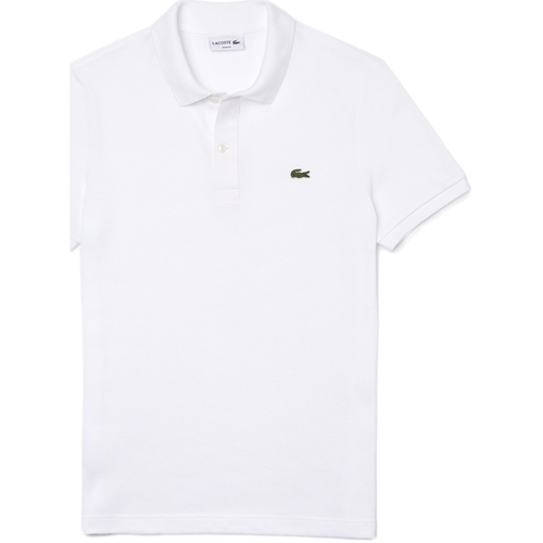Textil Homem T-shirts e Pólos Lacoste dyet Polo Slim Fit - Blanc Branco