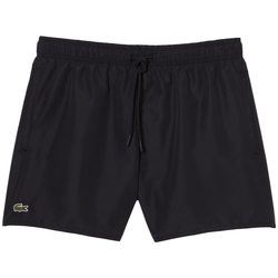 Textil Homem Shorts / Bermudas Lacoste Calções de Banho Quick Dry - Noir Vert Preto