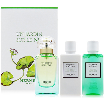 beleza Mulher Eau de parfum  Hermès Paris Un Jardin Sur Le Nil colônia 50ml 3 Piezas Un Jardin Sur Le Nil cologne 50ml 3 Piezas