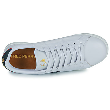 Fred Perry B722 LEATHER Branco