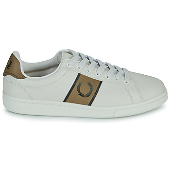 Fred Perry B721 LEATHER Bege / Castanho