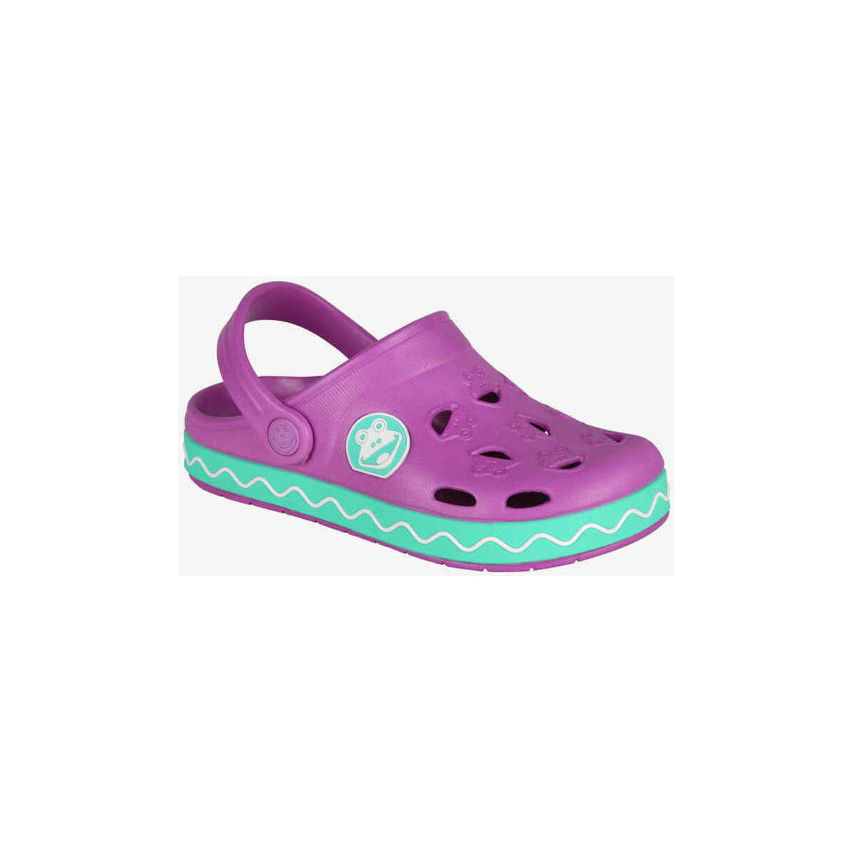 Sapatos Criança Chinelos Coqui FROGGY New purpleMint Violeta