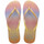 Sapatos Mulher Chinelos Havaianas SLIM GRADIENT SUNSET Amarelo / Rosa