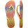 Sapatos Mulher Chinelos Havaianas SLIM GRADIENT SUNSET Amarelo / Rosa