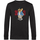 Textil Homem Sweats Throw Exceptions Pullover Skater Bear Sweater Preto