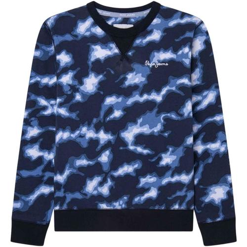 Textil Rapaz Sweats Pepe JEANS hoodie  Azul