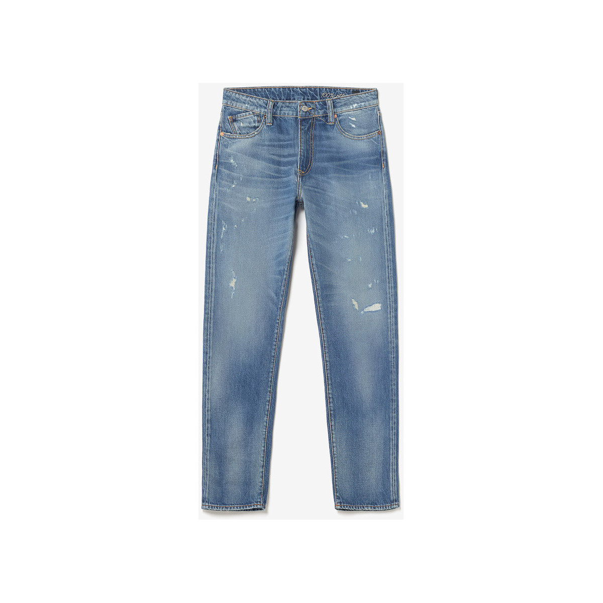 Textil Homem Calças de ganga layered boxer shortsises Jeans regular 700/20, comprimento 34 Azul