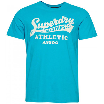 Textil Homem T-shirts e Pólos Superdry Vintage home run Azul