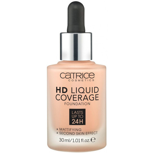 beleza Mulher Base rosto Catrice HD Coverage Liquid Foundation - 20 Rose Beige Bege
