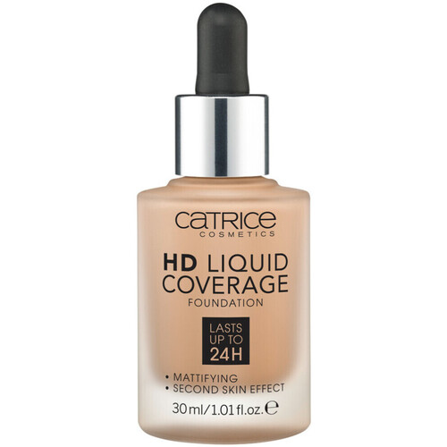 beleza Mulher Base rosto Catrice HD Coverage Liquid Foundation - 46 Camel Beige Bege