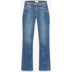Textil Mulher Calças de ganga Le Temps des Cerises Jeans bootcut power bootcut, comprimento 34 Azul