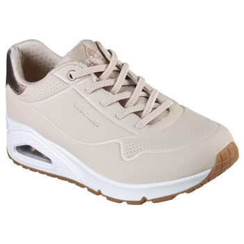 Sapatos Mulher Sapatilhas 302348L Skechers UNO Bege