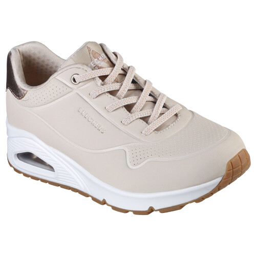 Sapatos Mulher Sapatilhas Skechers Sport UNO Bege