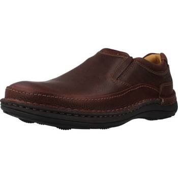 Sapatos Homem Sapatos & Richelieu Clarks NATURE EASY Castanho