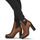 Sapatos Mulher Botins Tommy Jeans Essentials High Heel Boot Castanho