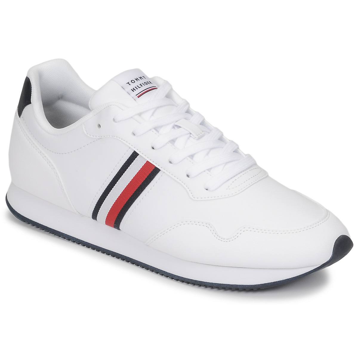 Sapatos Homem Sapatilhas multicolore Tommy Hilfiger CORE LO RUNNER PU LTH kabelka multicolore tommy hilfiger th essence tote corporate