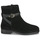 Sapatos Mulher Tommy Jeans Script Print Παιδικό T-shirt ELEVATED ESSENTIAL BOOT SUEDE Preto