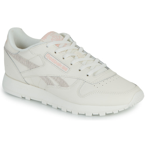Sapatos Mulher Sapatilhas reebok bros Classic CLASSIC LEATHER Bege / Rosa
