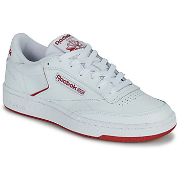 Sapatos Sapatilhas Reebok Hot Classic CLUB C 85 Branco / Vermelho