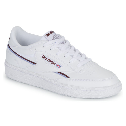 Sapatos Mulher Sapatilhas Reebok white Classic CLUB VEGAN Branco / Violeta