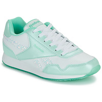 Sapatos Rapariga Sapatilhas Reebok fz0279 Classic Reebok fz0279 ROYAL CL JOG 3.0 1V Branco / Azul