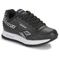 Sapatos Rapariga Sapatilhas Reebok Classic REEBOK ROYAL CL JOG PLATFORM Preto / Leopardo