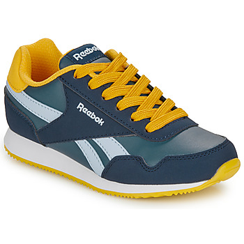 Sapatos Rapaz Sapatilhas Reebok-mallin Reebok Classic Reebok-mallin Reebok ROYAL CL JOG 3.0 1V Branco / Azul / Amarelo