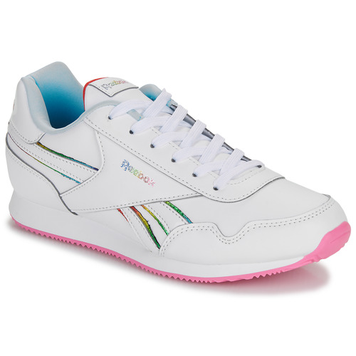 Sapatos Rapariga Sapatilhas Reebok Mid Classic REEBOK Mid ROYAL CL JOG 3.0 1V Branco / Azul / Vermelho