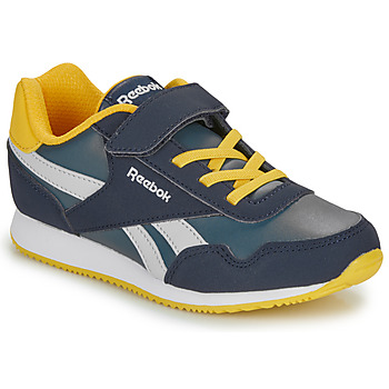Sapatos Criança Sapatilhas Court Reebok Classic Court Reebok ROYAL CL JOG 3.0 1V Marinho / Amarelo