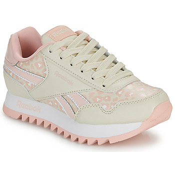 Sapatos Rapariga Sapatilhas Reebok nano Classic Reebok nano ROYAL CL JOG PLATFORM Bege / Rosa