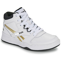 Sapatos Criança Sapatilhas Royal reebok Classic BB4500 COURT Branco / Ouro / Preto