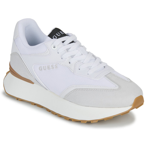Sapatos Mulher Messenger Guess advertised LUCHIA4 Branco / Bege