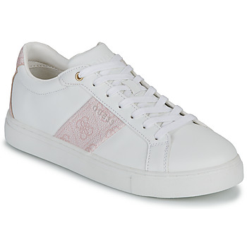 Sapatos Mulher Sapatilhas Guess roll TODEX Branco / Rosa