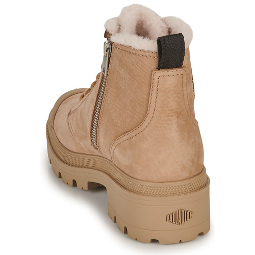 Palladium PALLABASE NBK ZIP WL Castanho