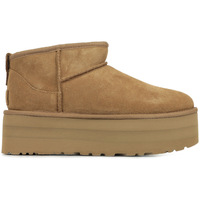 Sapatos Mulher Botas baixas UGG Classic Ultra Mini Platform Castanho