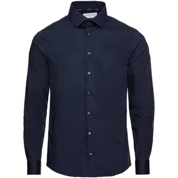 Textil Homem Camisas Uma comprida Calvin Klein Jeans K10K108229 Azul