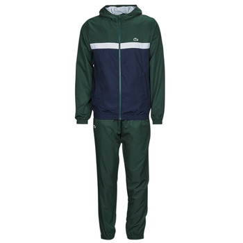 Textil Homem Camisolas e casacos de malha Lacoste WH1793-7UP Marinho / Verde / Branco